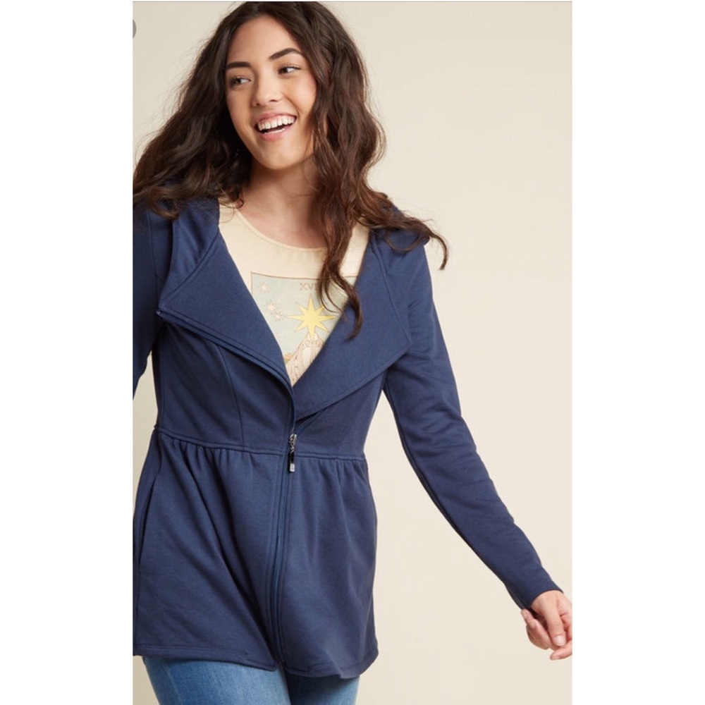 ModCloth Juneau How I Feel  Hoodie Jacket  Small